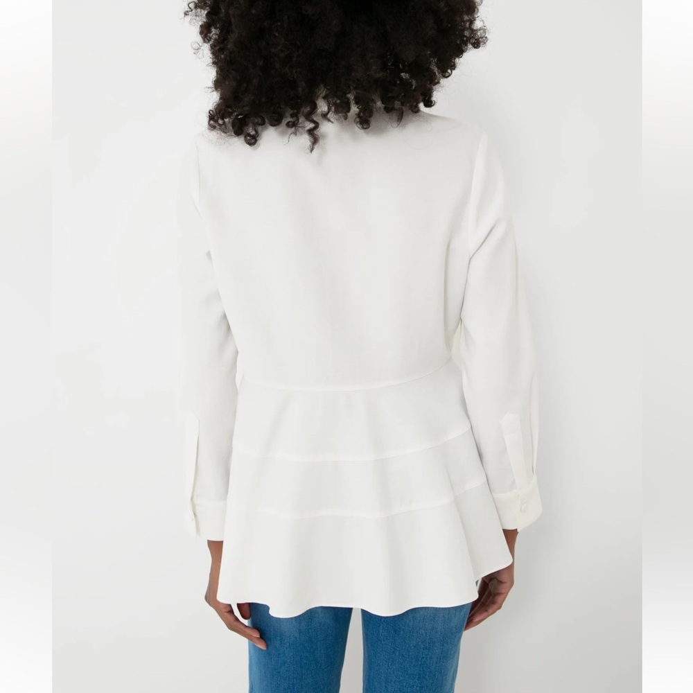 POMANDER PLACE White Ashlen Blouse - Picture 4 of 12